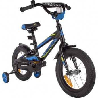 Детский велосипед NOVATRACK DODGER 14” NEW чёрный Детский велосипед NOVATRACK DODGER 14” NEW чёрный