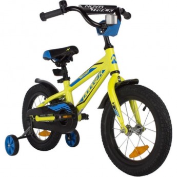 Детский велосипед NOVATRACK DODGER 14” NEW зеленый Детский велосипед NOVATRACK DODGER 14” NEW зеленый