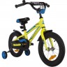 Детский велосипед NOVATRACK DODGER 14” NEW зеленый 145ADODGER.GN22