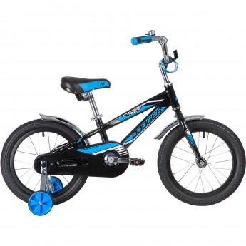 Детский велосипед NOVATRACK DODGER 16” чёрно-синий
