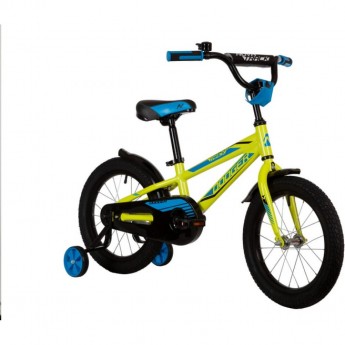 Детский велосипед NOVATRACK DODGER 16” NEW зеленый Детский велосипед NOVATRACK DODGER 16” NEW зеленый
