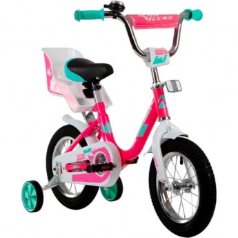 Детский велосипед NOVATRACK MAPLE 12” розовый Детский велосипед NOVATRACK MAPLE 12” розовый