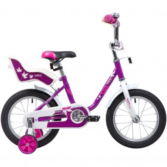 Детский велосипед NOVATRACK MAPLE 14” пурпурный Детский велосипед NOVATRACK MAPLE 14” пурпурный