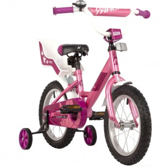Детский велосипед NOVATRACK MAPLE 14” розовый Детский велосипед NOVATRACK MAPLE 14” розовый