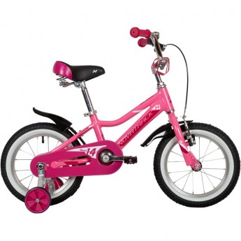 Детский велосипед NOVATRACK NOVARA 14” NEW розовый Детский велосипед NOVATRACK NOVARA 14” NEW розовый