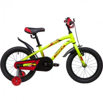 Детский велосипед NOVATRACK PRIME 16” салатовый