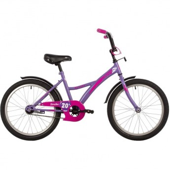 Детский велосипед NOVATRACK STRIKE 20" фиолетовый Детский велосипед NOVATRACK STRIKE 20" фиолетовый