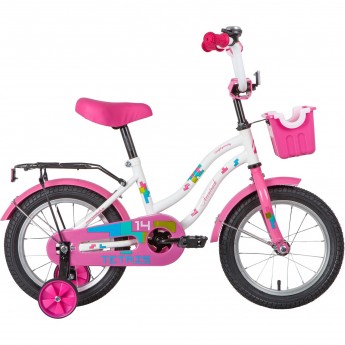 Детский велосипед NOVATRACK TETRIS 14” NEW белый Детский велосипед NOVATRACK TETRIS 14” NEW белый