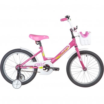 Детский велосипед NOVATRACK Twist 18” розовый Детский велосипед NOVATRACK Twist 18” розовый