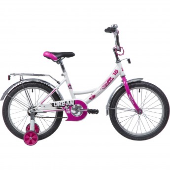 Детский велосипед NOVATRACK URBAN 18” бело-розовый Детский велосипед NOVATRACK URBAN 18” бело-розовый