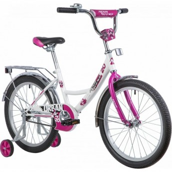 Детский велосипед NOVATRACK URBAN 20" белый, 2024 Детский велосипед NOVATRACK URBAN 20" белый, 2024
