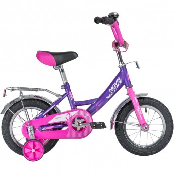 Детский велосипед NOVATRACK VECTOR 12” лиловый Детский велосипед NOVATRACK VECTOR 12” лиловый
