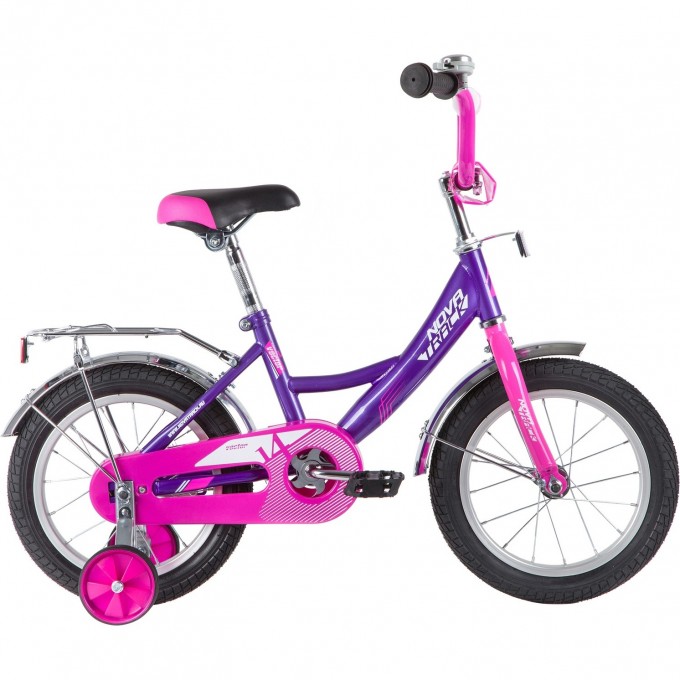 Детский велосипед NOVATRACK VECTOR 14” лиловый 143VECTOR.LC20