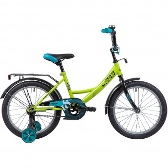 Детский велосипед NOVATRACK VECTOR 18” лаймовый