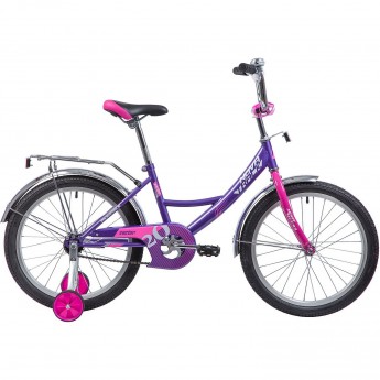 Детский велосипед NOVATRACK VECTOR 20" фиолетово-розовый