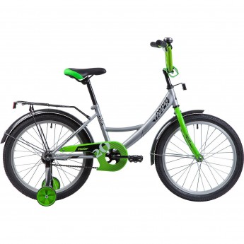 Детский велосипед NOVATRACK VECTOR 20" серебристый