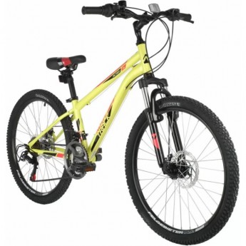 Подростковый велосипед NOVATRACK 24" ACTION зеленый