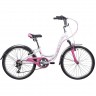 Подростковый велосипед NOVATRACK BUTTERFLY 24" бело-розовый 24SH6V.BUTTERFLY.11PN22