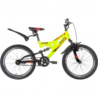 Подростковый велосипед NOVATRACK SHARK 20" зеленые