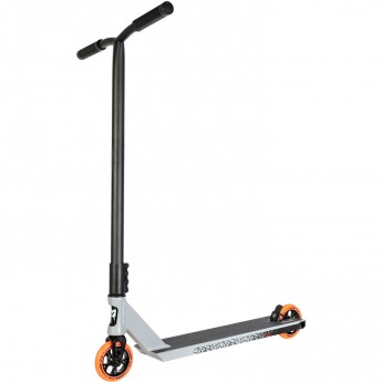 Самокат NOVATRACK CROW 20, 110 мм, серый с черным Самокат NOVATRACK CROW 20, 110 мм, серый с черным