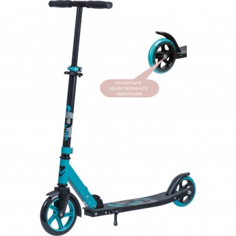 Самокат NOVATRACK POLIS 180 PRO синий Самокат NOVATRACK POLIS 180 PRO синий