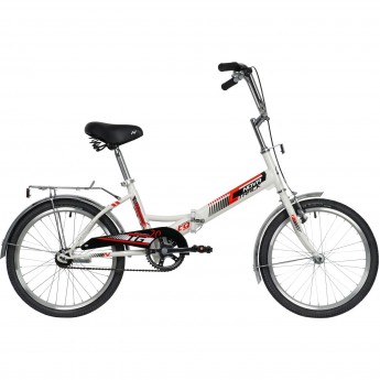 Складной велосипед NOVATRACK TG-20 CLASSIC 2.0 белый