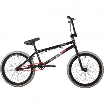 Велосипед NOVATRACK BMX CROW 20" (2023), рама 10", черный Велосипед NOVATRACK BMX CROW 20" (2023), рама 10", черный