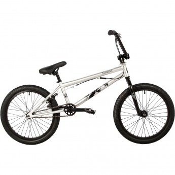 Велосипед NOVATRACK BMX PSYCHO 20" серебристый Велосипед NOVATRACK BMX PSYCHO 20" серебристый