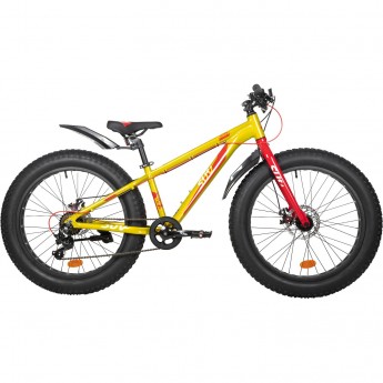 Велосипед NOVATRACK FATBIKE 24" SUV зеленый, 2024 Велосипед NOVATRACK FATBIKE 24" SUV зеленый, 2024