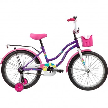 Велосипед NOVATRACK TETRIS 20” фиолетовый Велосипед NOVATRACK TETRIS 20” фиолетовый